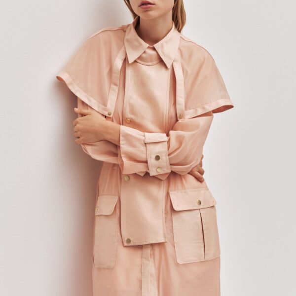 Aje Capture Trench Coat, view 4