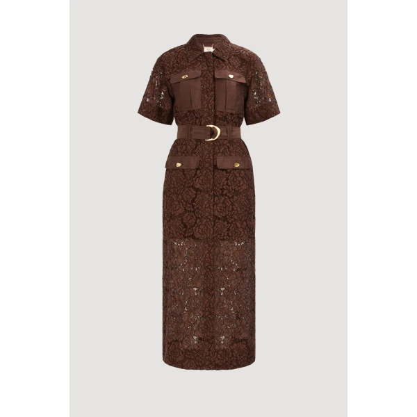 Aje clothing Aus Dresses – structured silhouette with raw femininity from Luxury Shoes 
