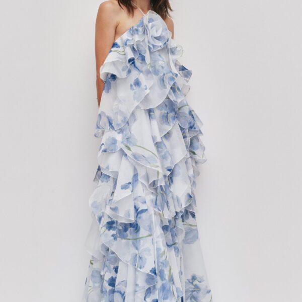 Aje Pandorea Layered Maxi Dress, view 5