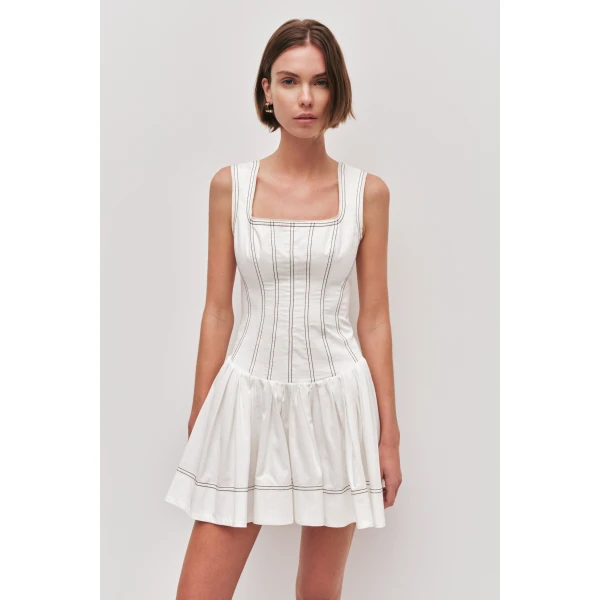 Parallel Mini Dress