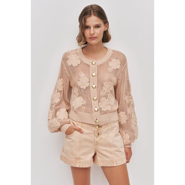 Gardenia Knit Cardigan
