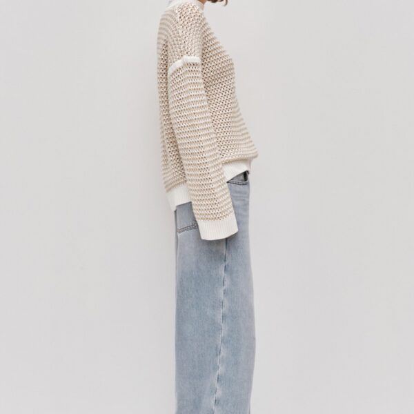 Aje Luciana Logo Knit Jumper, view 5