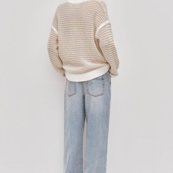 Aje Luciana Logo Knit Jumper, view 6
