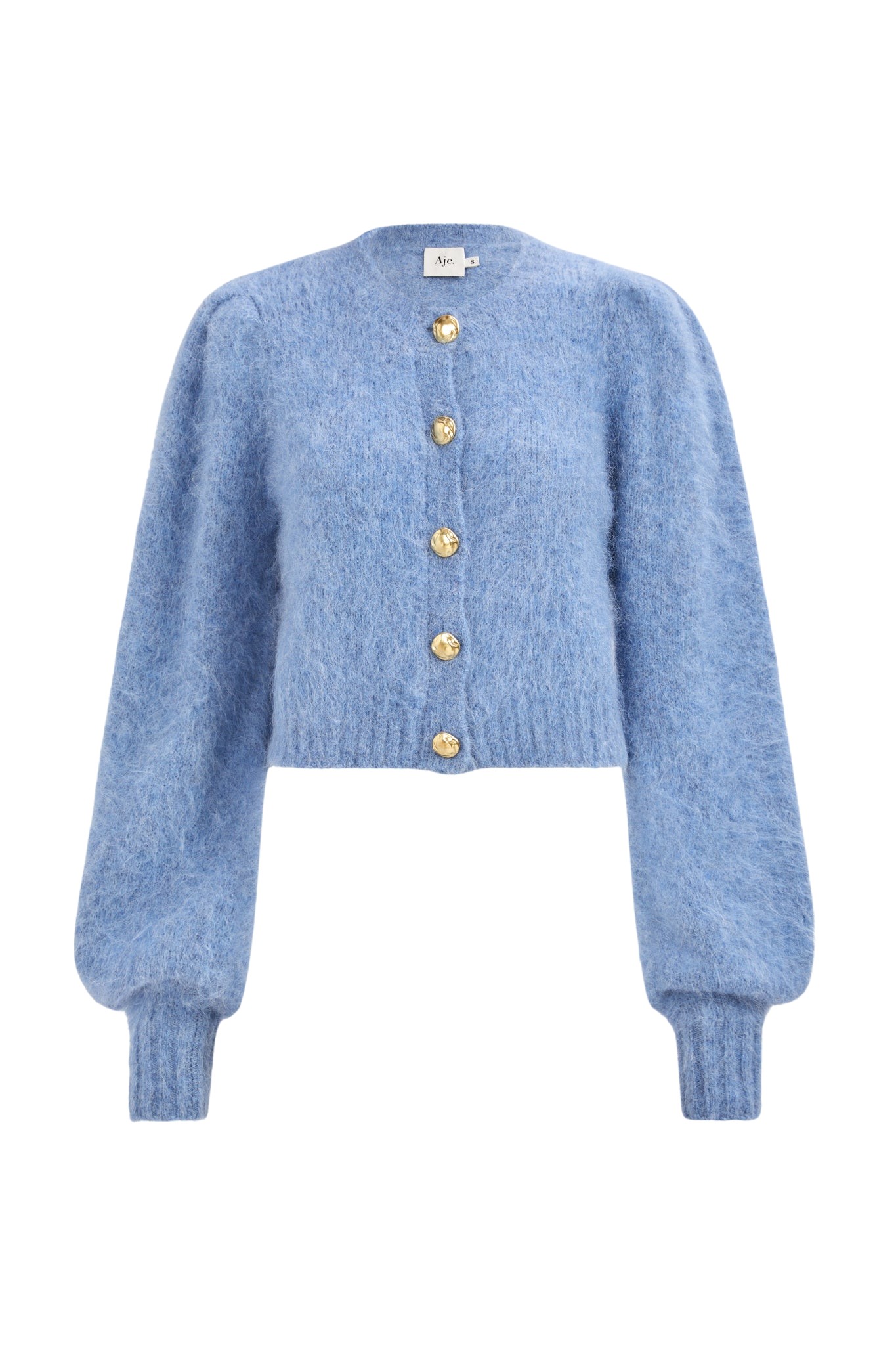 Aje-aus-Knitwear-Renee-Fluffy-Cardigan31882_nobg Aje Blue Knitwear