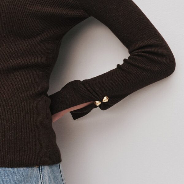 Aje Rue Rib Knit, view 4