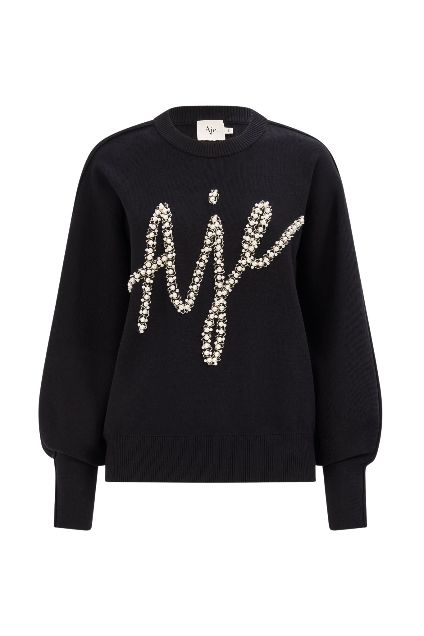 Aje-aus-Knitwear-Syla-Knit-Jumper39670_nobg Aje Blue Knitwear