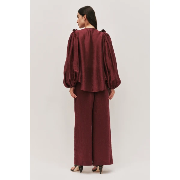 Aje Aus Pants – structured silhouette with raw femininity from Luxury Shoes 