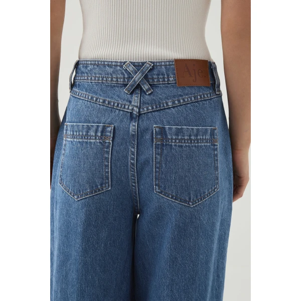 Aje Aus Pants – structured silhouette with raw femininity from Luxury Shoes 