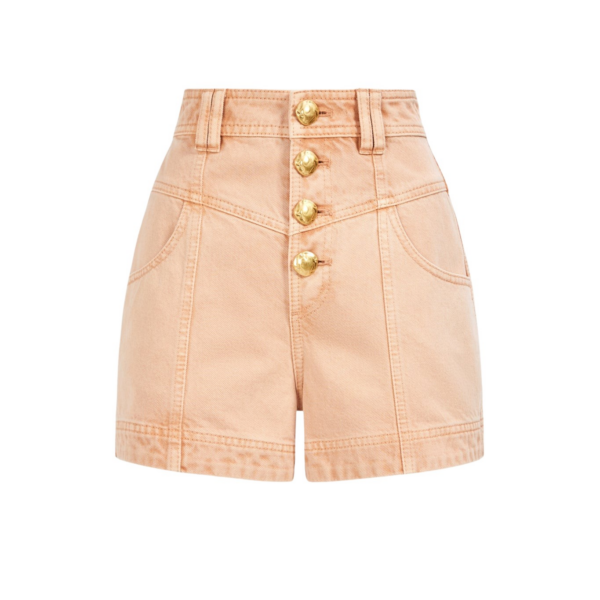 Aje Sunrise Denim Shorts
