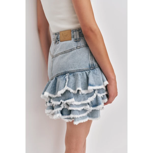 Aje Aus Skirts – structured silhouette with raw femininity from Luxury Shoes 