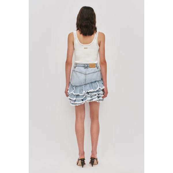 Aje clothing Aus Skirts – structured silhouette with raw femininity from Luxury Shoes 