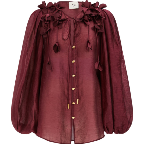 Aje Camille Flower Blouse