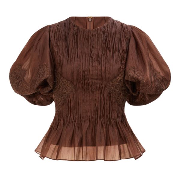 Aje Ophelia Lace Top