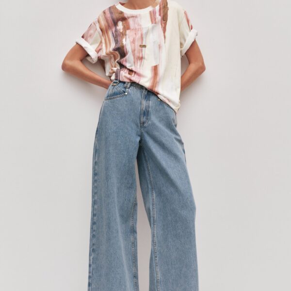 Aje Sabre Oversized Tee Top, view 3