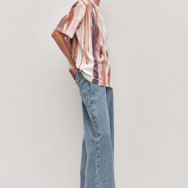 Aje Sabre Oversized Tee Top, view 4