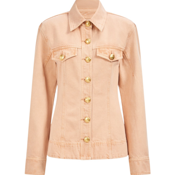 Aje Sunrise Denim Long Sleeve Shirt