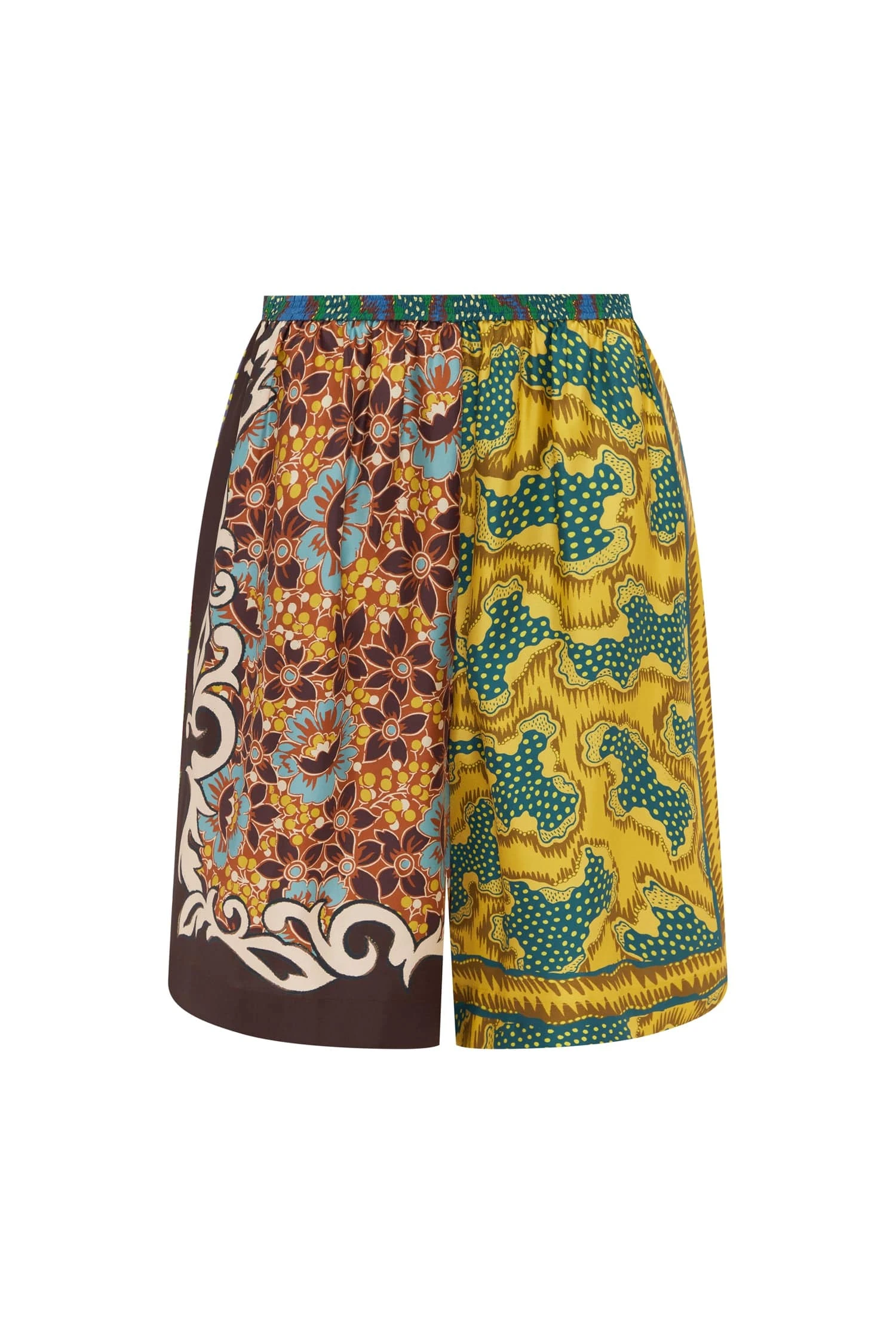 Arnie Silk Short by Alemais - Shorts Alemais Arnie Silk Short Sustainable Shorts with Alemais print - Luxury Handbags Australian Designer