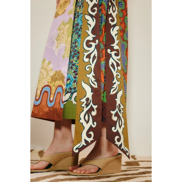 Alemais Arnie Skirt  Sustainable Skirts with Alemais print -  Luxury Handbags Australian Designer