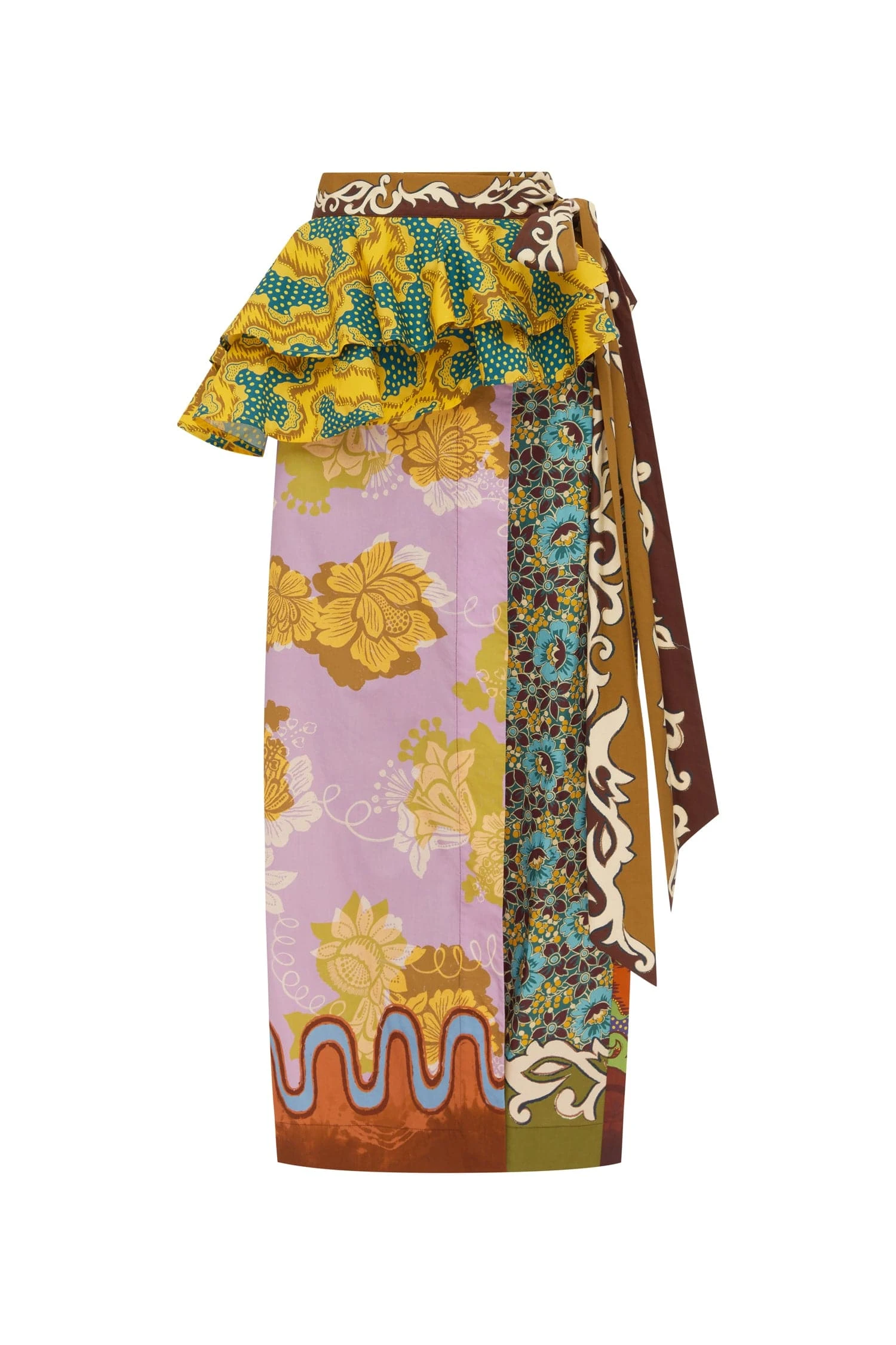 Arnie Skirt by Alemais - Skirts Alemais Arnie Skirt Sustainable Skirts with Alemais print - Luxury Handbags Australian Designer