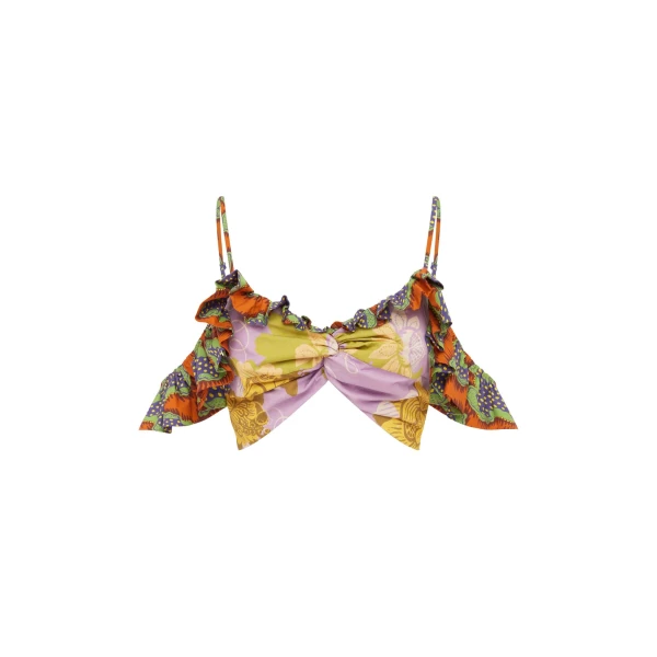 Alemais Arnie Top  Sustainable Tops with Alemais print -  Luxury Handbags Australian Designer