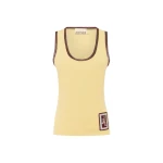Alemais Ramon Tank Lemon  Sustainable Tops with Alemais print -  Luxury Handbags Australian Designer