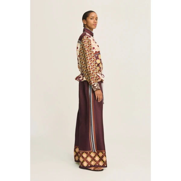 Alemais Wilson Jacket  Sustainable Jackets with Alemais print -  Luxury Handbags Australian Designer