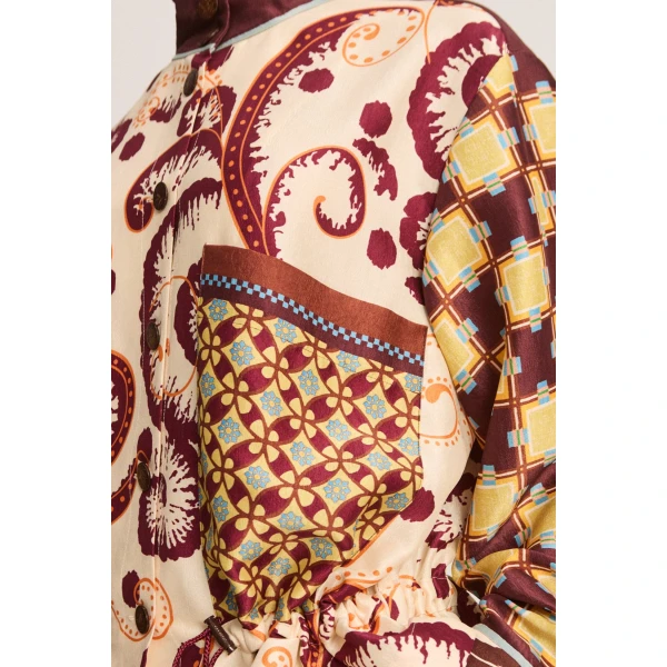 Alemais Wilson Jacket  Sustainable Jackets with Alemais print -  Luxury Handbags Australian Designer
