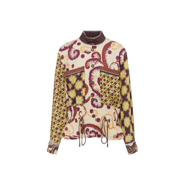 Alemais Wilson Jacket  Sustainable Jackets with Alemais print -  Luxury Handbags Australian Designer