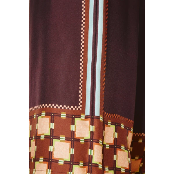 Alemais Wilson Silk Pant  Sustainable Pants with Alemais print -  Luxury Handbags Australian Designer