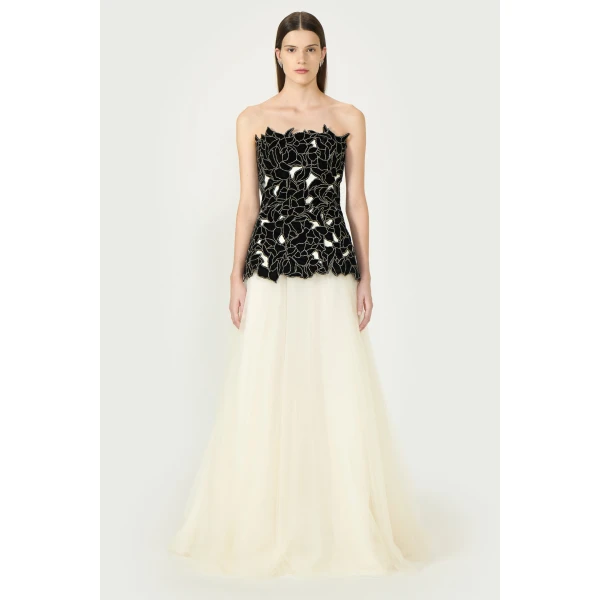 Costarellos Dresses - Romantic Greek Lace - Shop at Luxury Shoes 