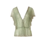 Costarellos Tops - Romantic Greek Lace - Shop at Luxury Shoes 