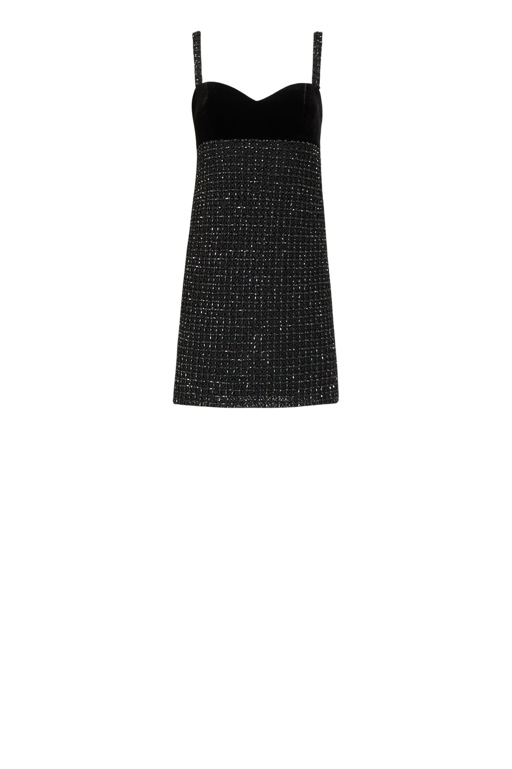 Costarellos Aphra Beaded Mini Dress