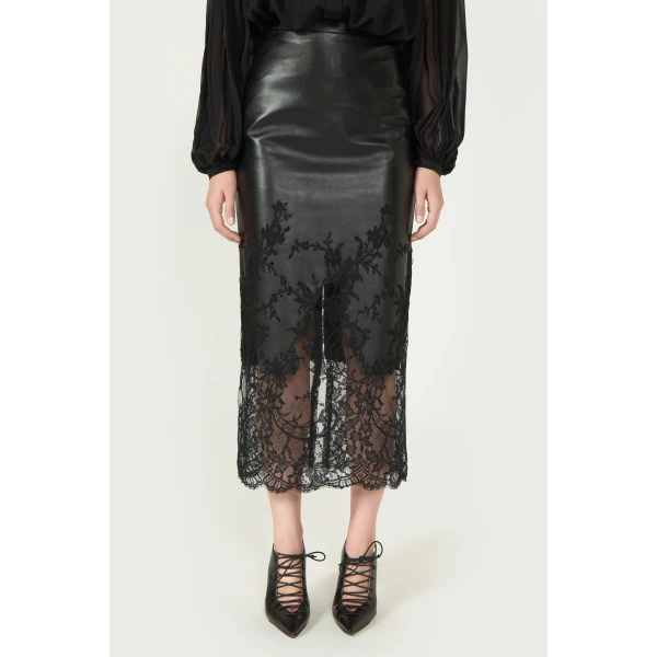 Costarellos Skirts - Romantic Greek Lace - Shop at Luxury Shoes 
