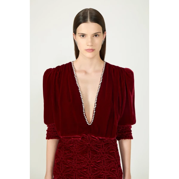 Costarellos Dresses - Romantic Greek Lace - Shop at Luxury Shoes 