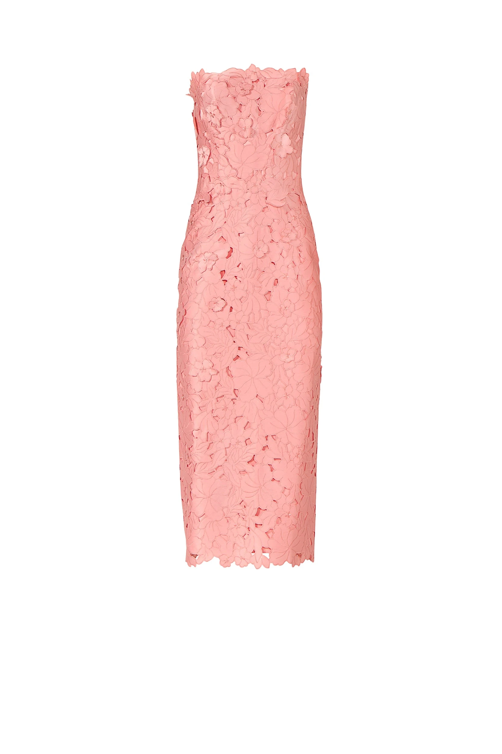 Astelle-Floral-Cut-Lace-Strapless-Dress-Costarellos-Dresses12931_nobg Costarellos Dresses - Romantic Greek Lace - Shop at Luxury Shoes
