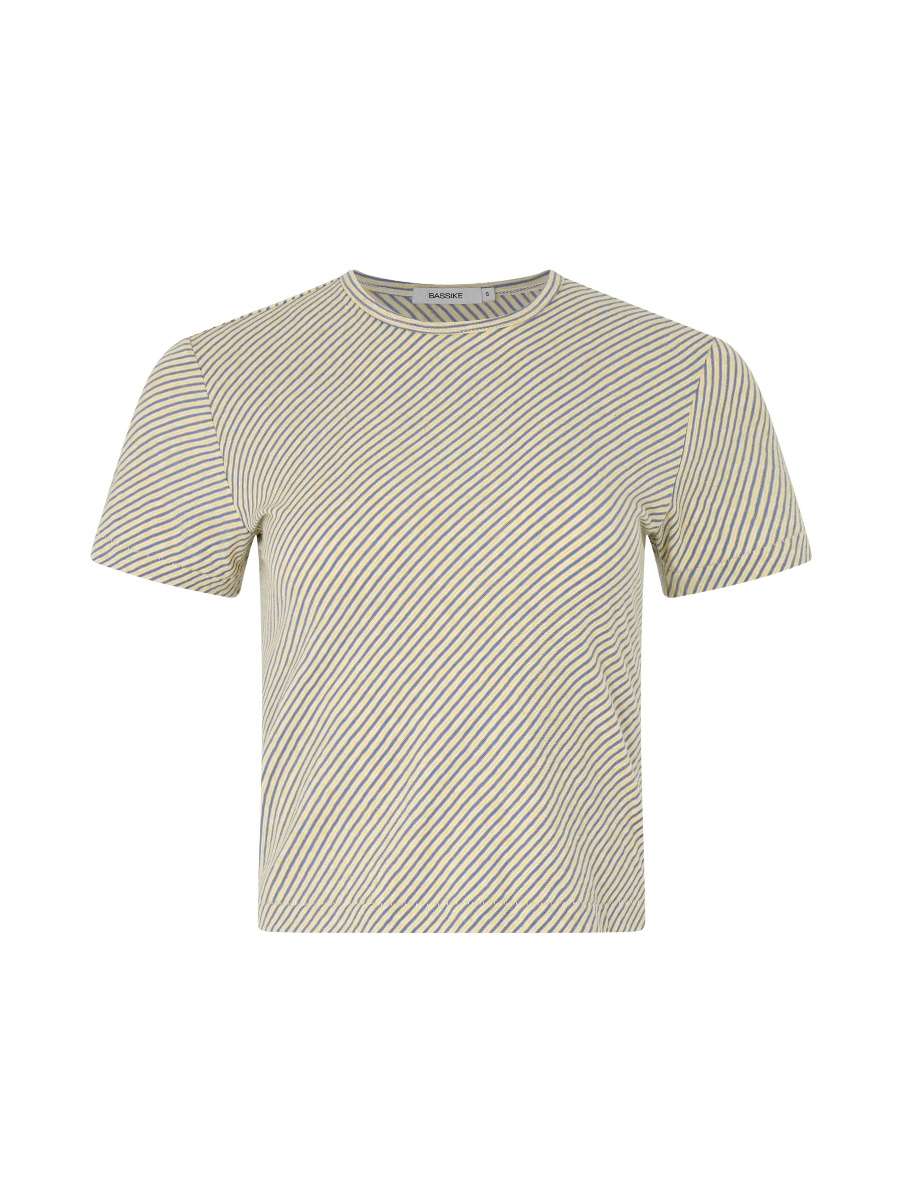 Bassike Bias Stripe Baby T-Shirt Top