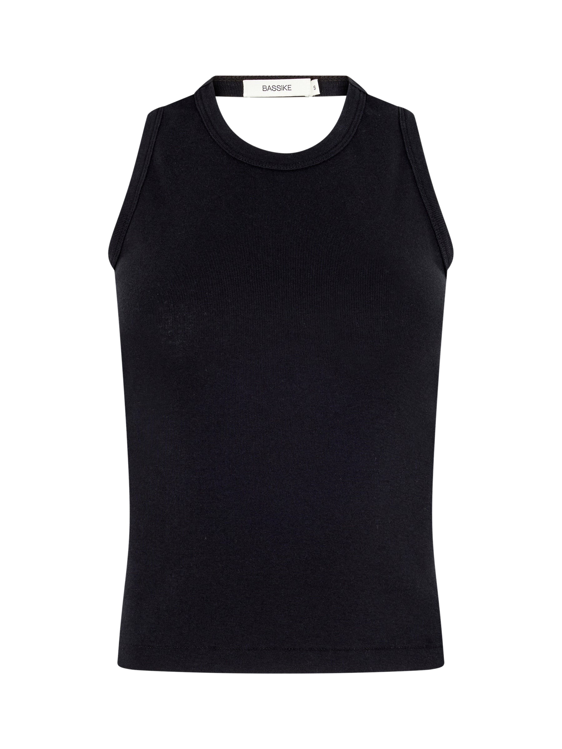 Bassike Cross Back Tie Backless Tank Top
