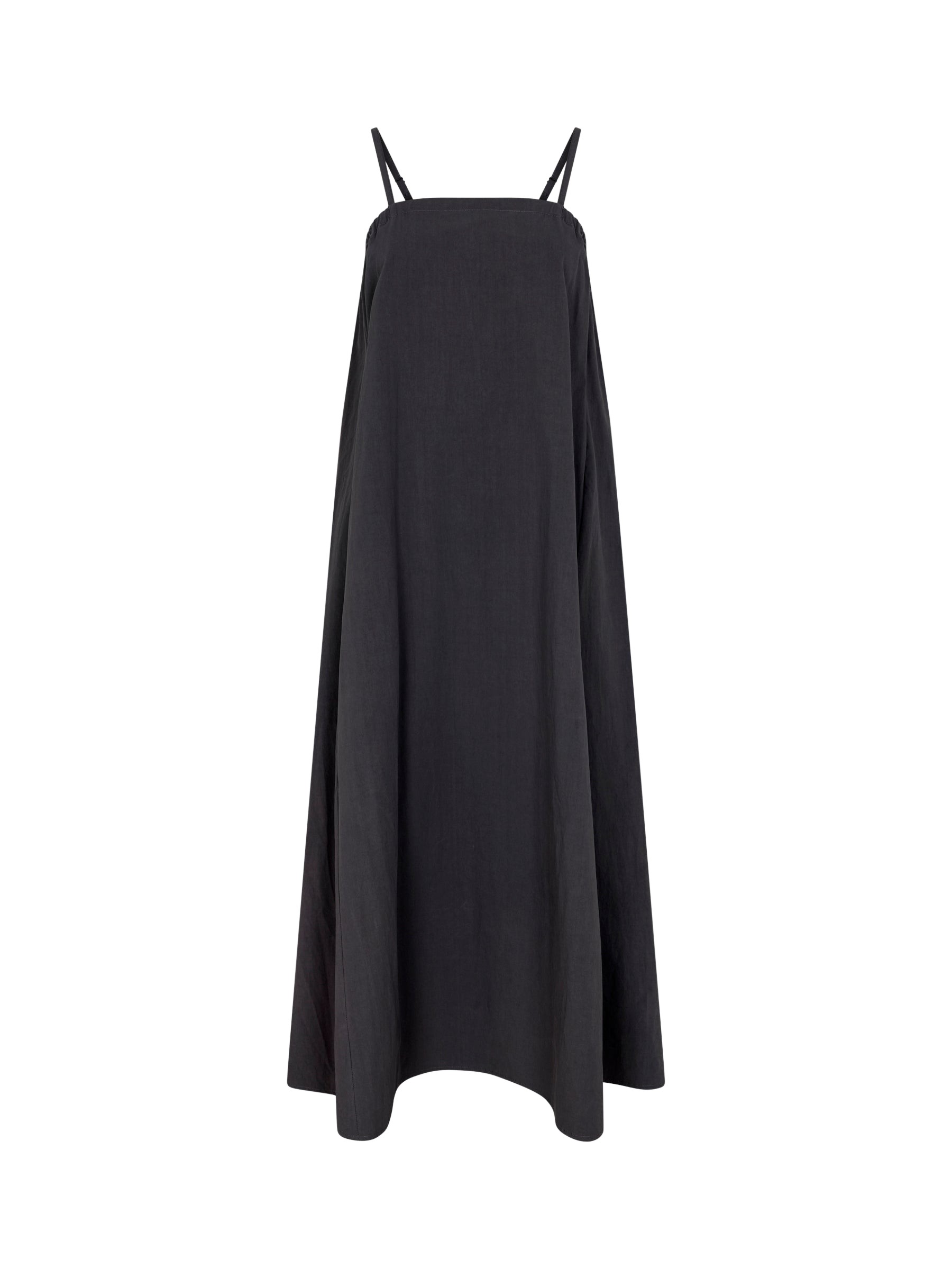 Bassike Crushed Cotton Parachute Dress