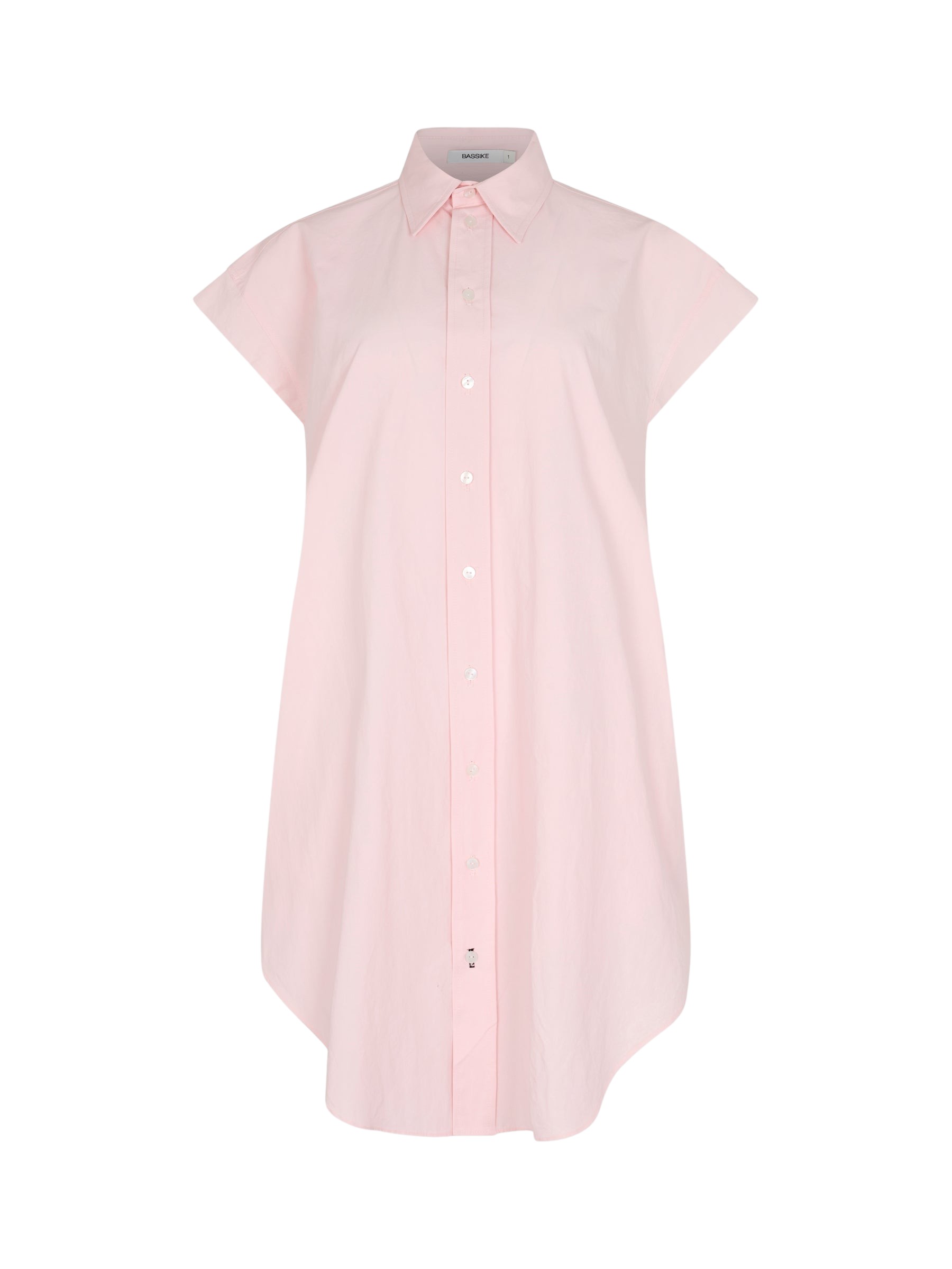 Bassike Crushed Cotton Sleeveless Dress