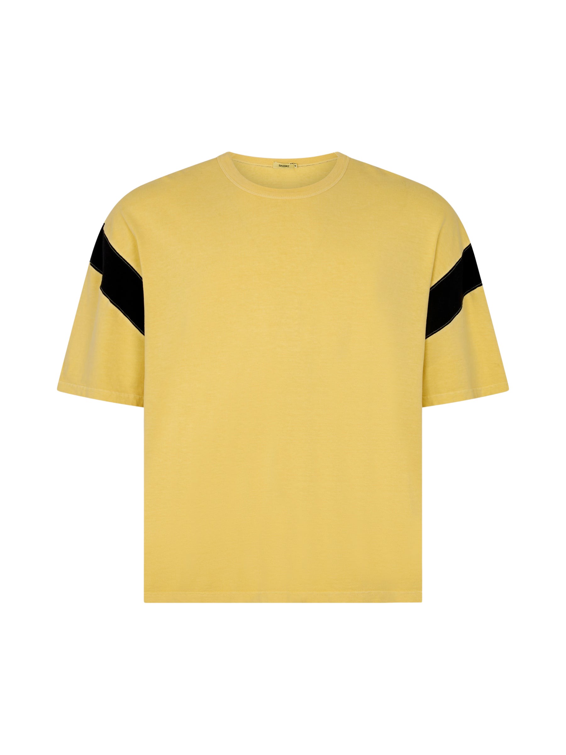 Bassike Dyed Oversized Rib Detail T-Shirt Top