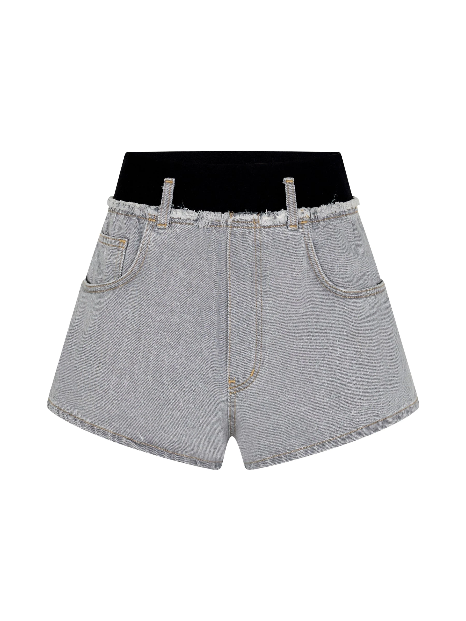 Bassike-Elasticated-Denim-Short-coveti-792567_nobg Bassike Shorts