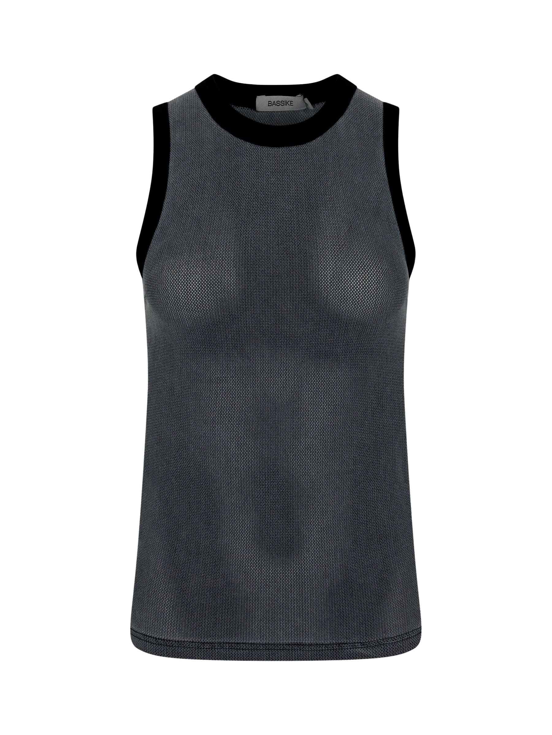 Bassike Mesh Seam Detail Tank Top