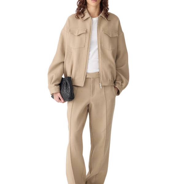 Bassike Raised Twill Straight Leg Pant, view 2