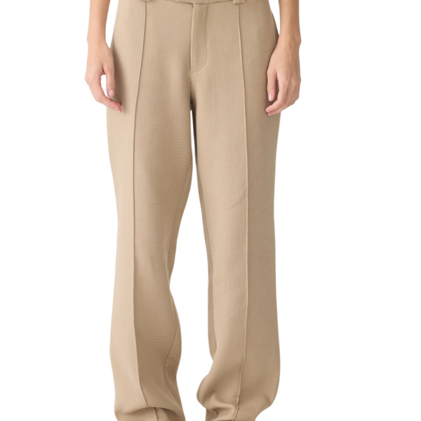 Bassike Raised Twill Straight Leg Pant, view 3