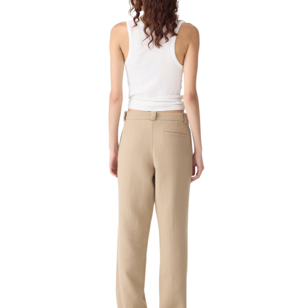 Bassike Raised Twill Straight Leg Pant, view 6