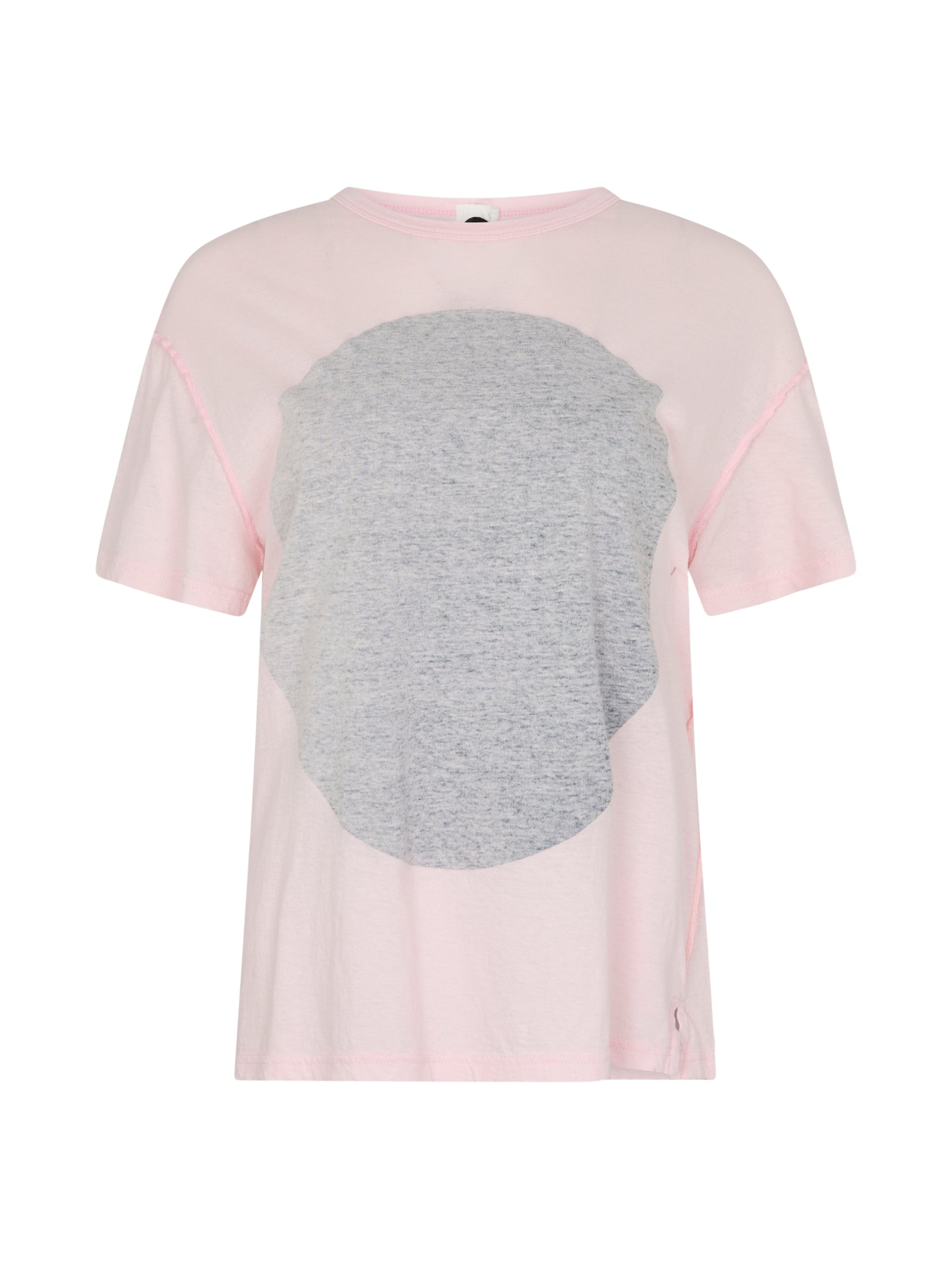 Bassike Reversed Boyfriend Dot T-Shirt Top