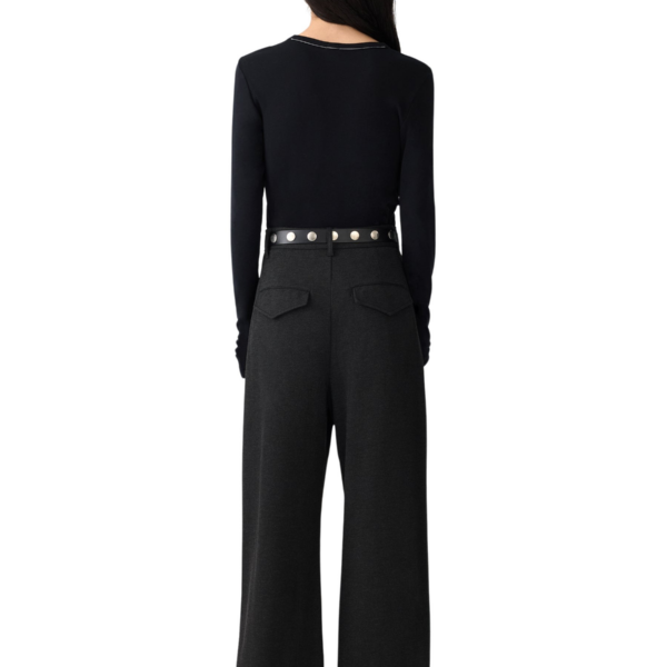 Bassike Stretch Twill Tailored Pant, view 7