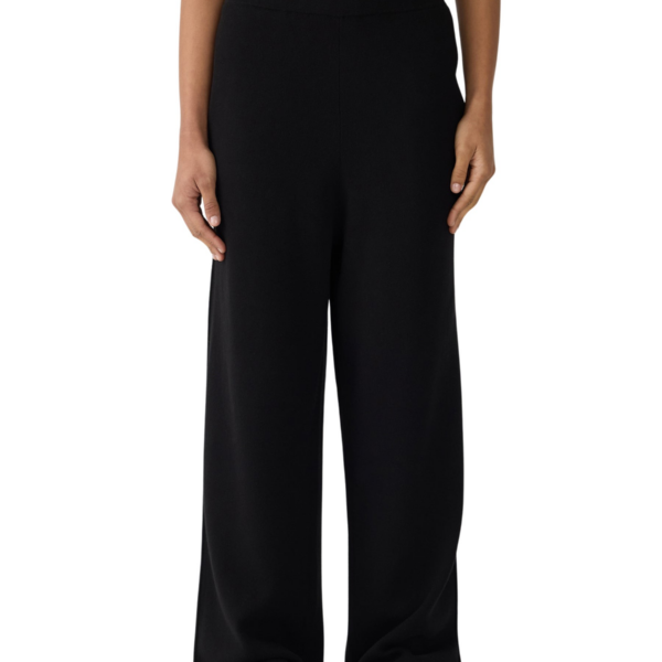 Bassike Wide Leg Athletic Cotton Pant, view 3
