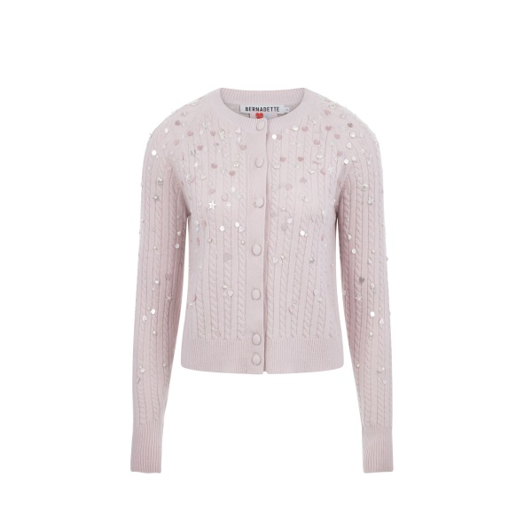 Bernadette Cardigan Gilberte Embroidered