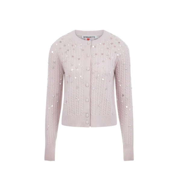 Bernadette Cardigan Gilberte Embroidered